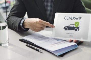 A person showing care insurance